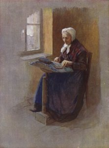 Una vecchia merlettaia, Gand